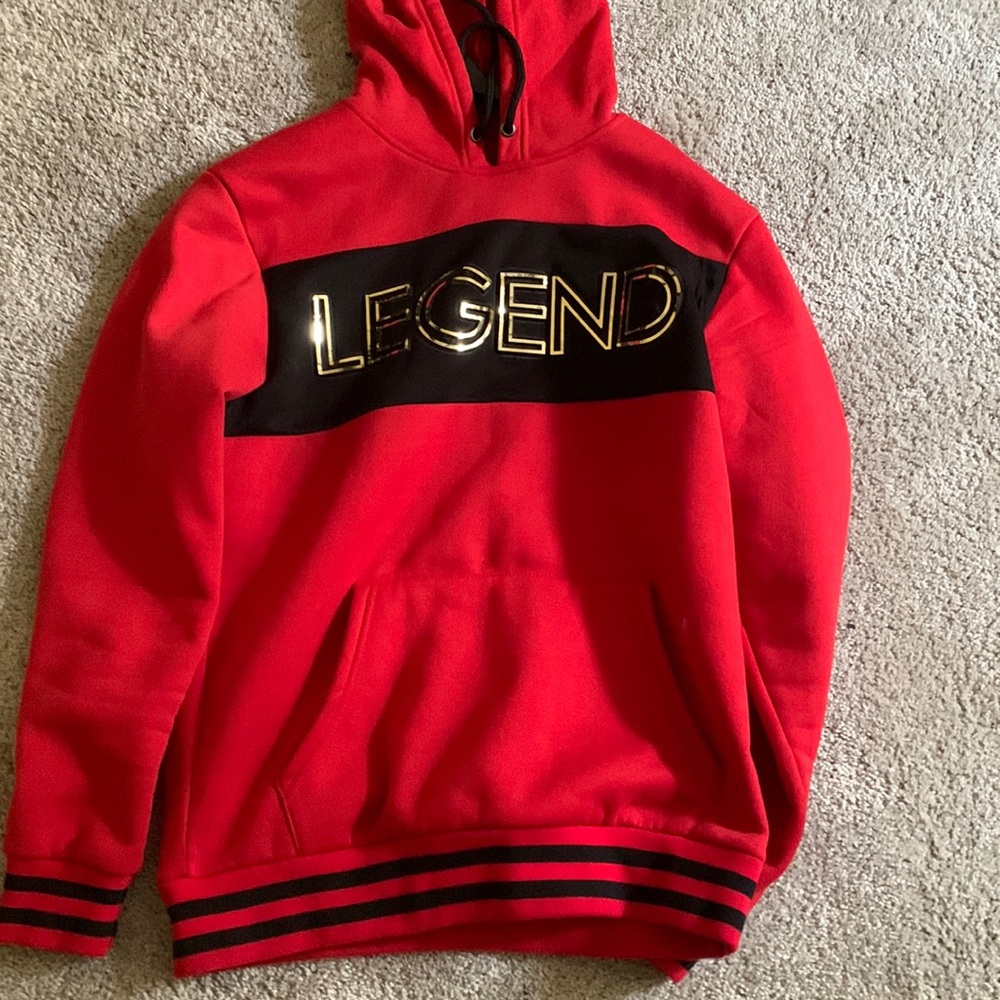 Red hoodie